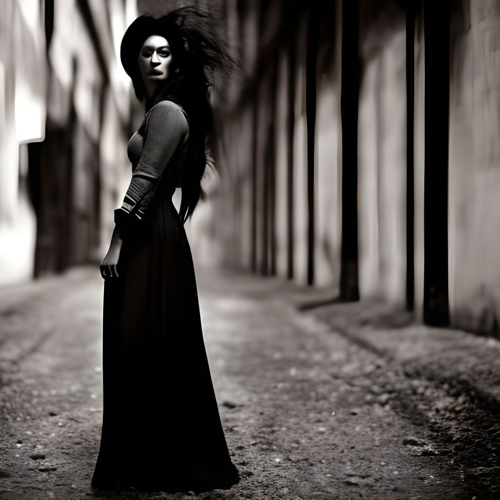 Post-apocalyptic fashion walks the runway Professional photo...