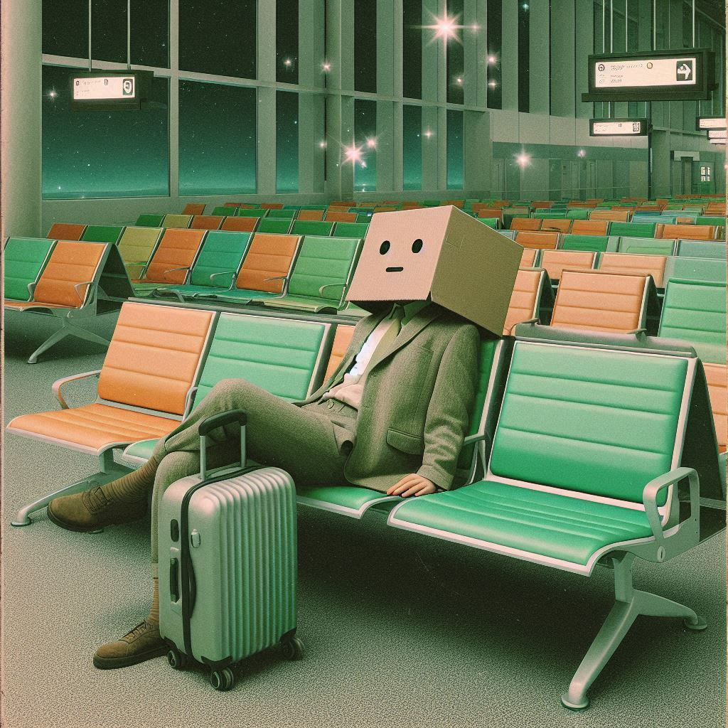 i like it better when there's no one there