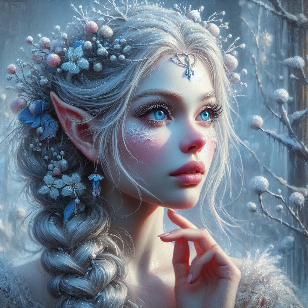 Winter snow elf queen 1