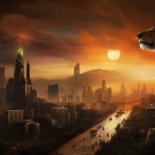 post-apocalyptic Los Angles