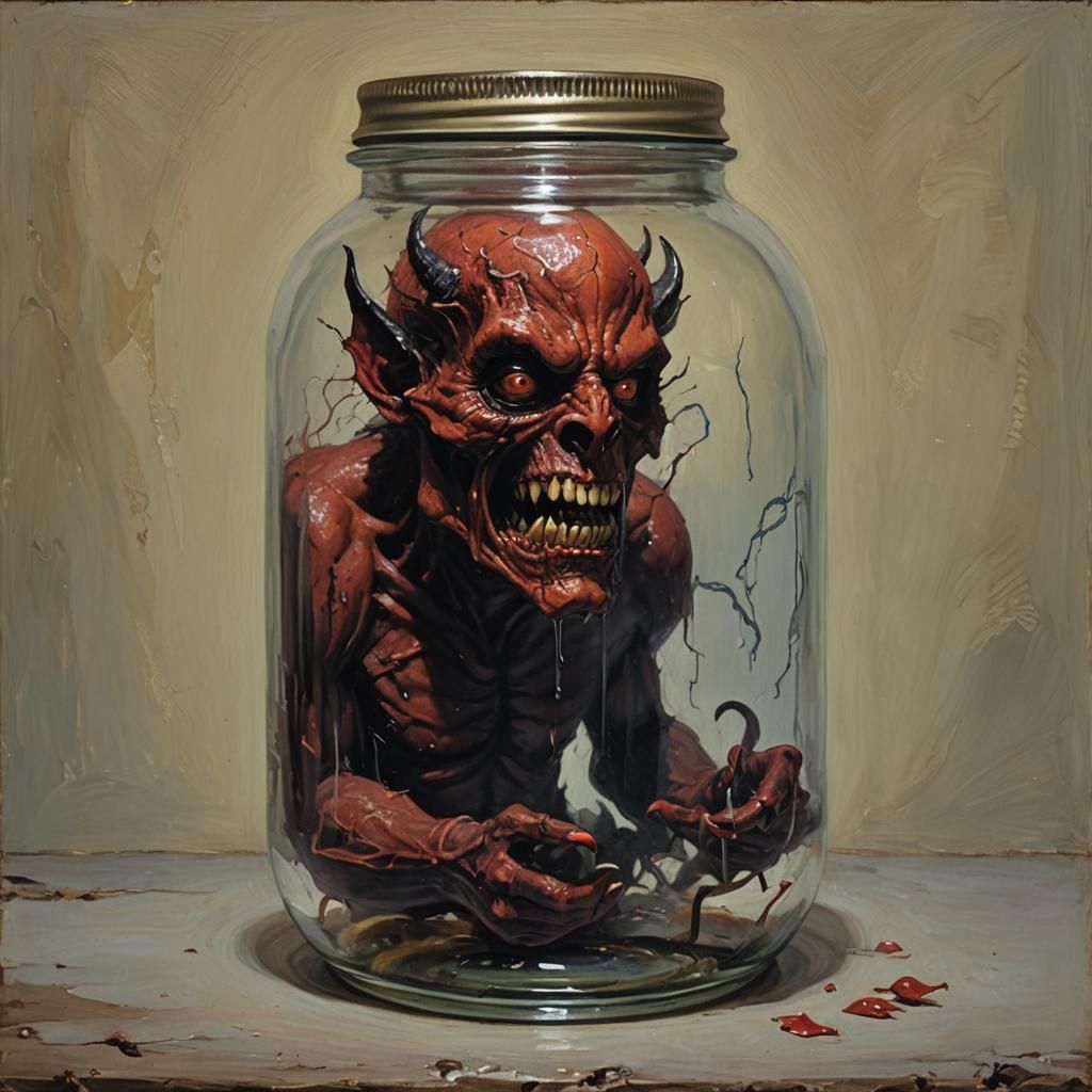 Demon in a jar