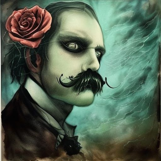 Man with mustache - AI Generated Artwork - NightCafe Creator