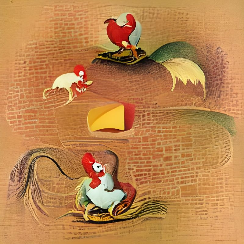 The Rooster and the Mouse