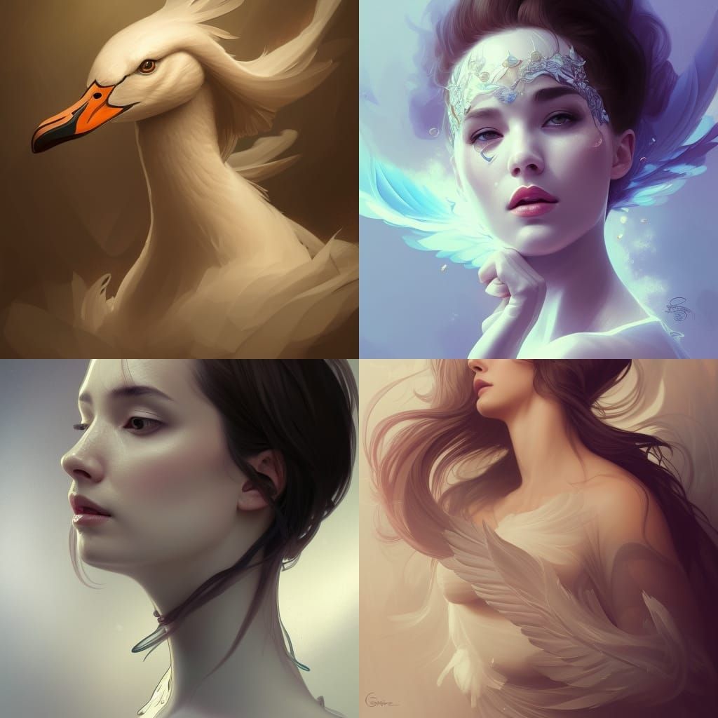 Graceful Swan