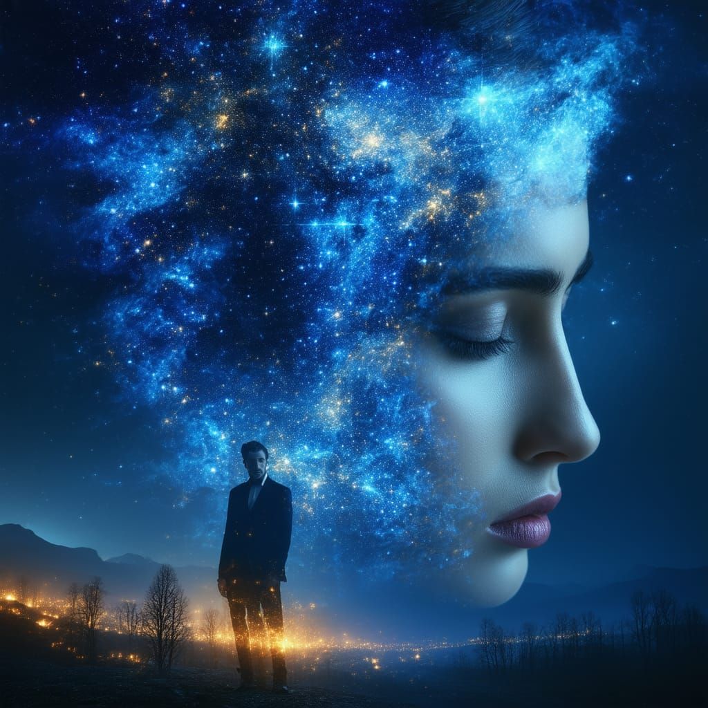 Surreal Starry Night