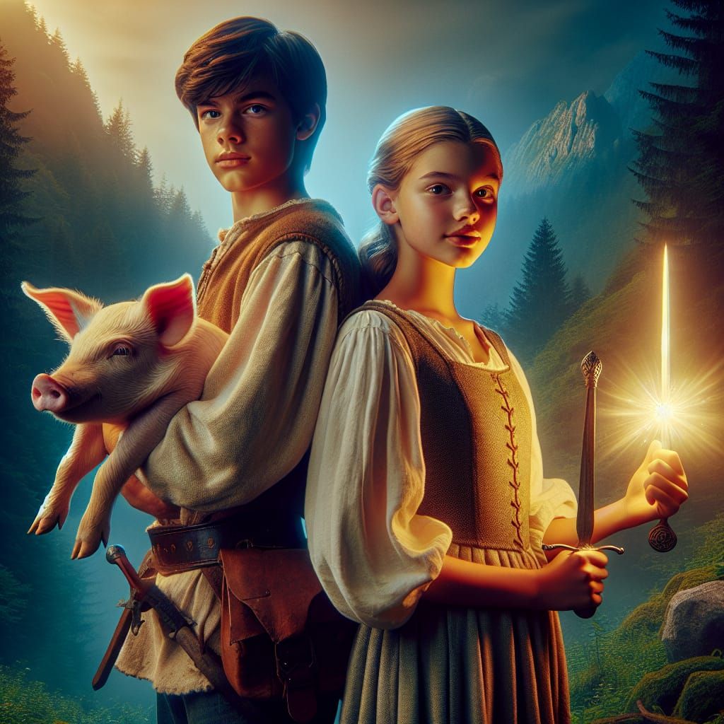 The Black Cauldron (The Chronicles of Prydain)  by @darkwizardoz