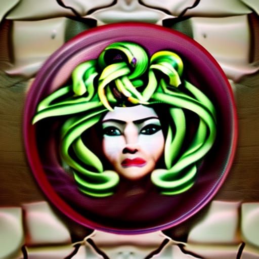 Ugly Medusa's Head
