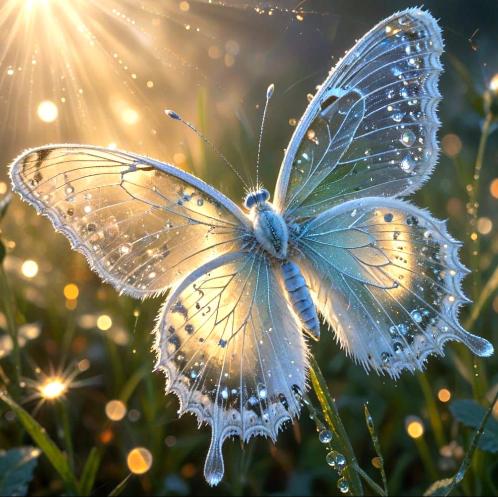 Translucent Butterfly  by @Joanna7