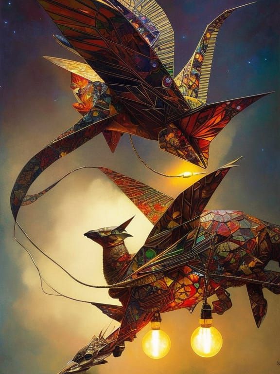 Mythical Origami Creatures.