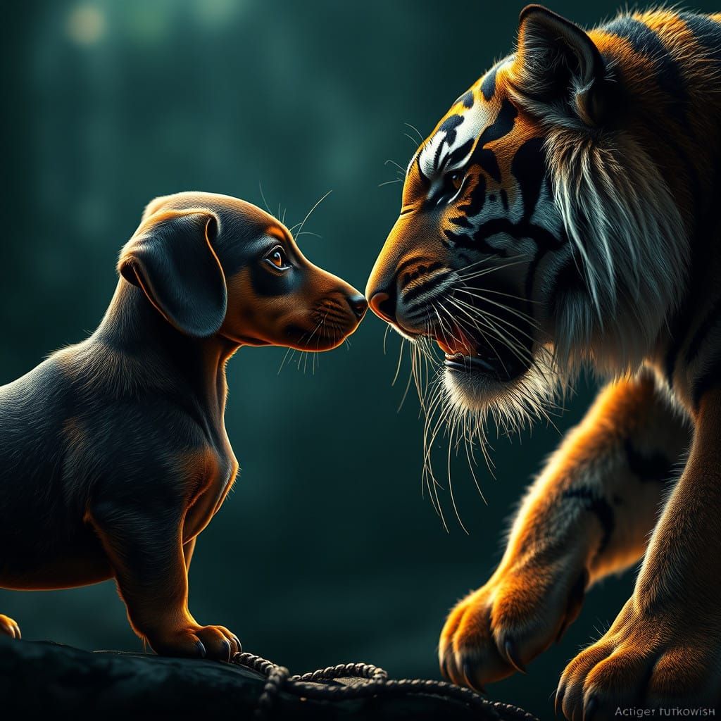 Tiger Dilemma  by @Coostal