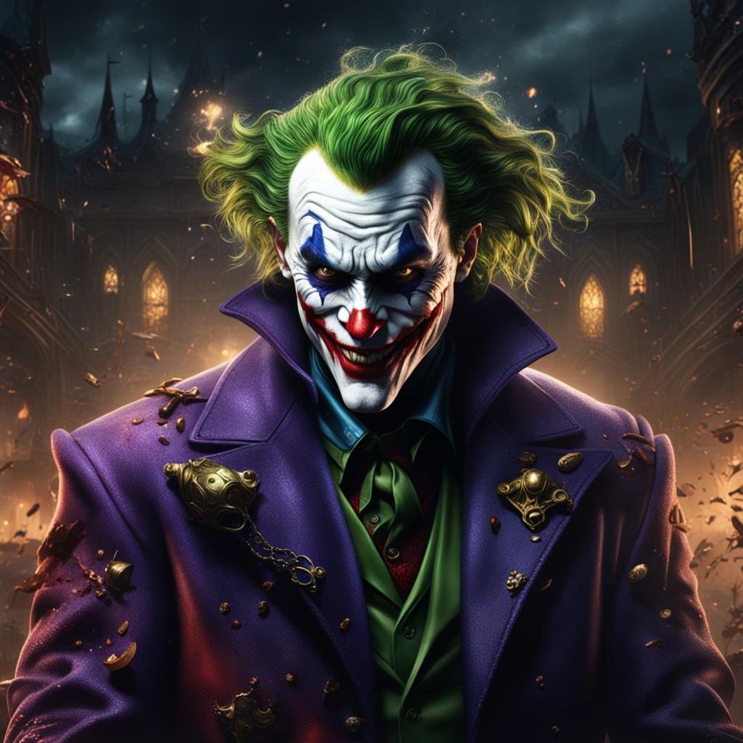 evil Joker - AI Generated Artwork - NightCafe Creator