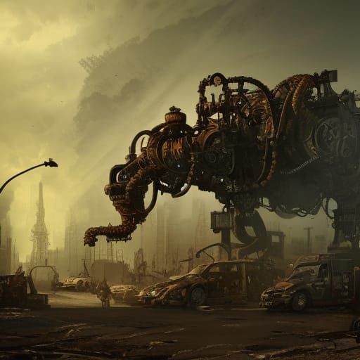 were-Elephant Steampunk edition