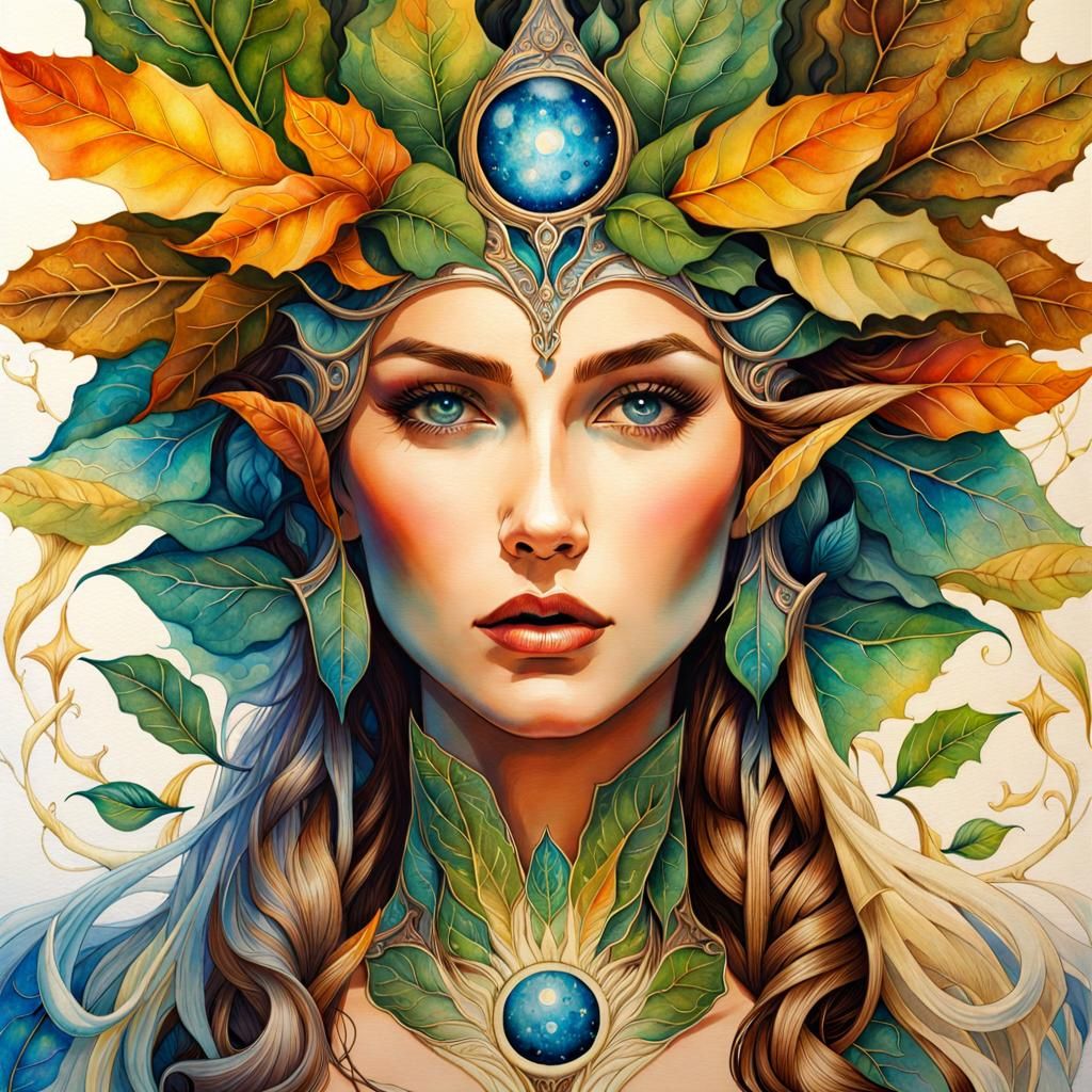 It's an elf portrait  by @undefined