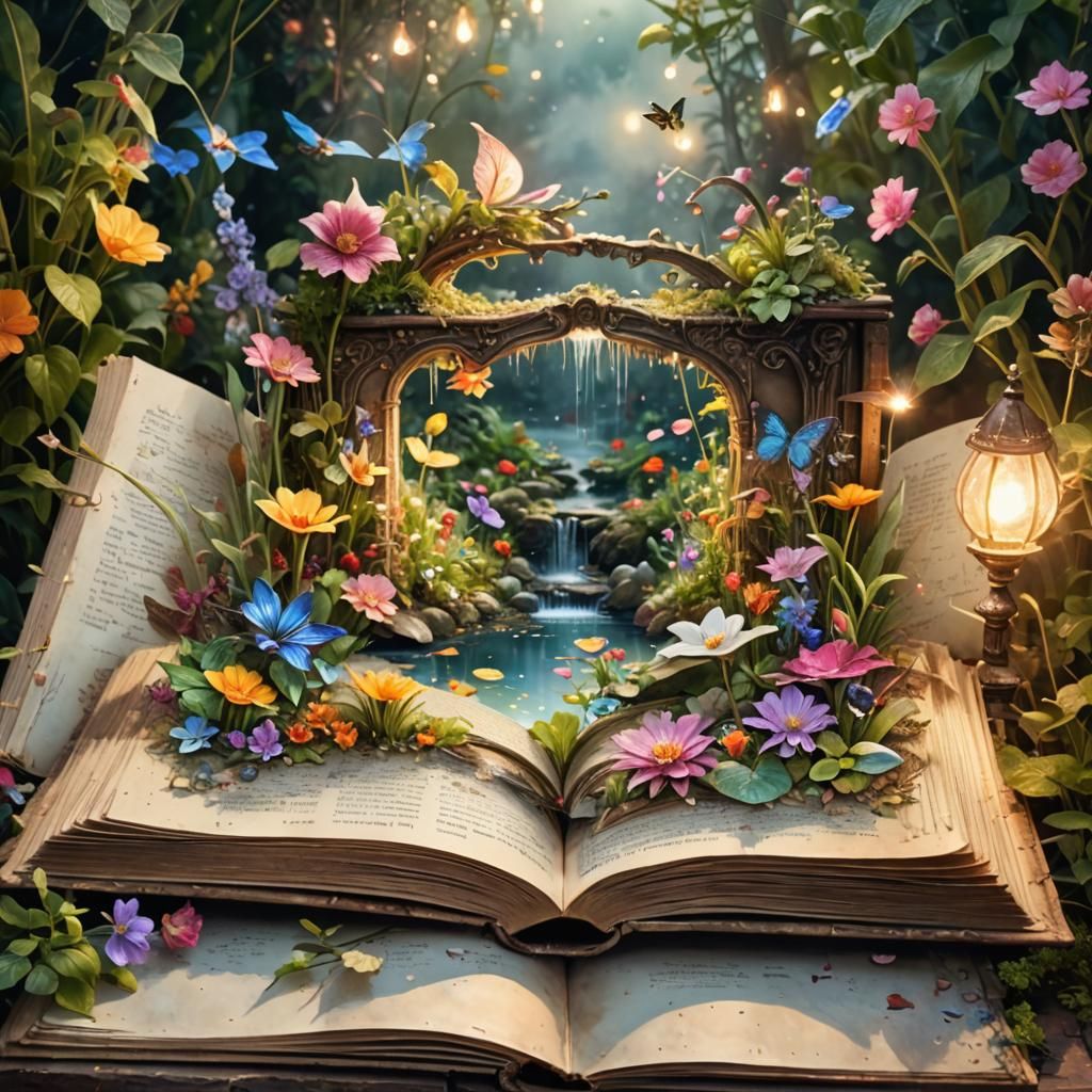 Popup Book nature