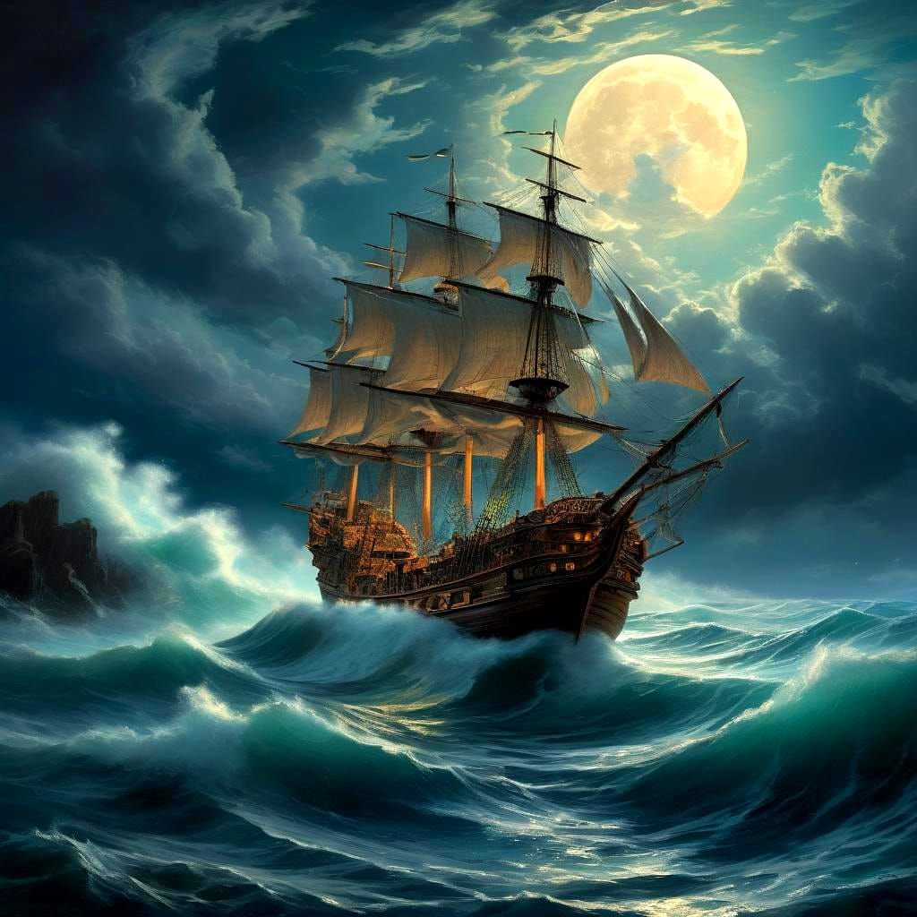 Rough seas  by @D