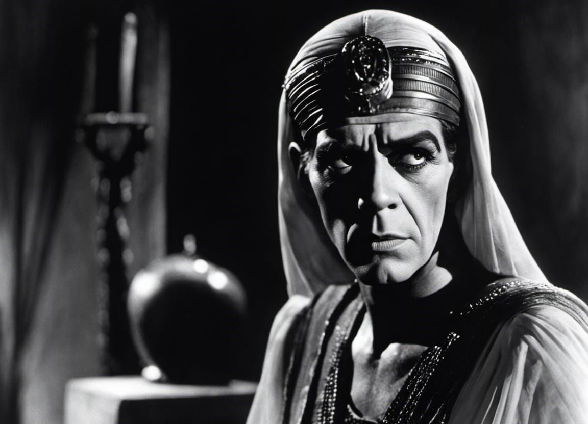 Boris Karloff as Imhotep in the 1932 Universal movie 