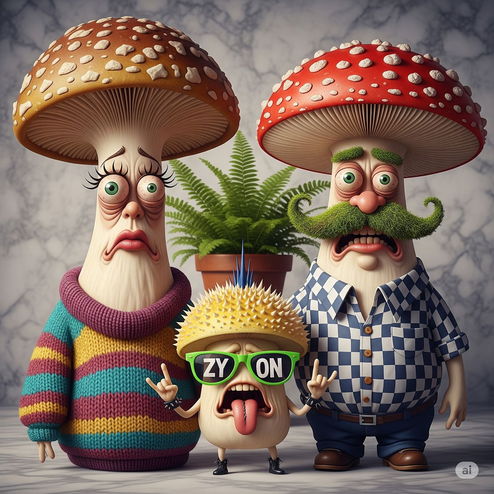 Awkward Family Spore-trait