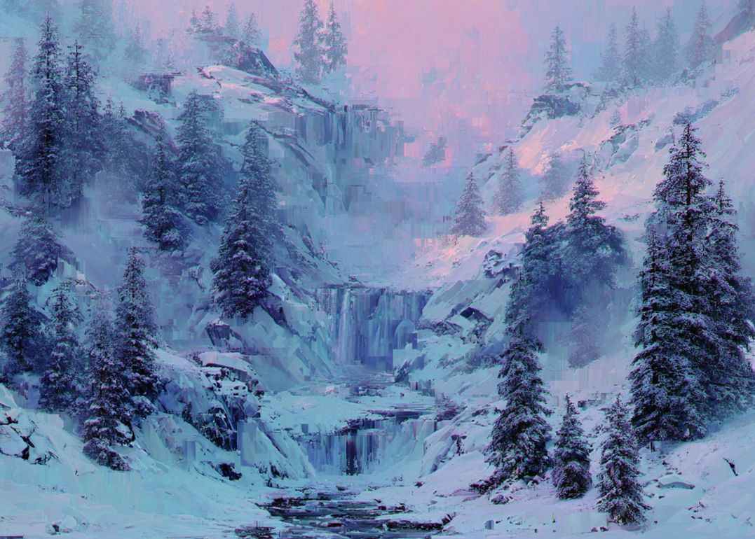 Frozen world  by @Medi