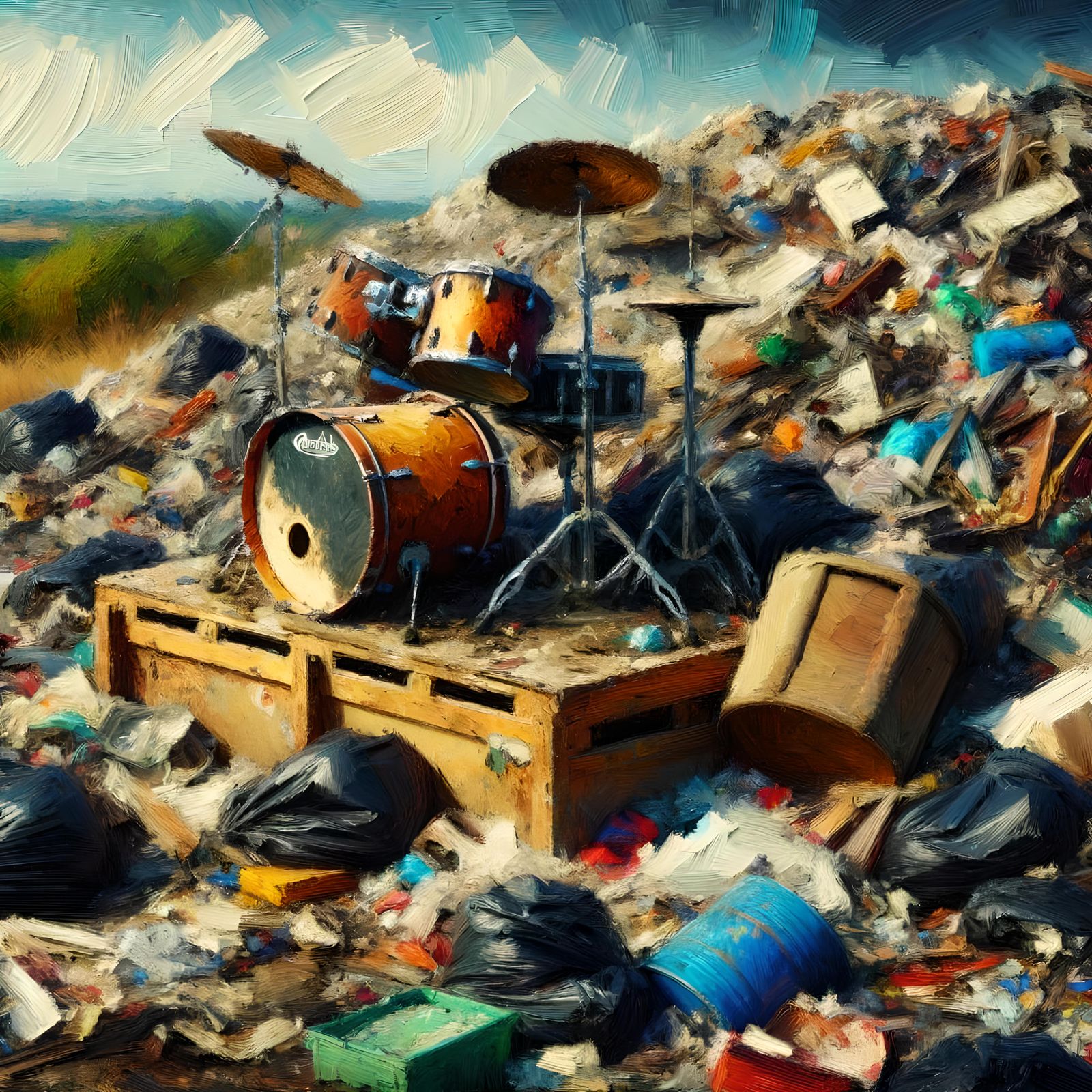 Trash Metal Album Cover