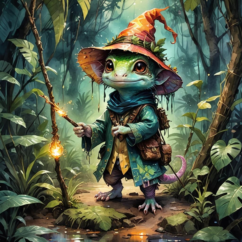 gecko wizard  by @Nama