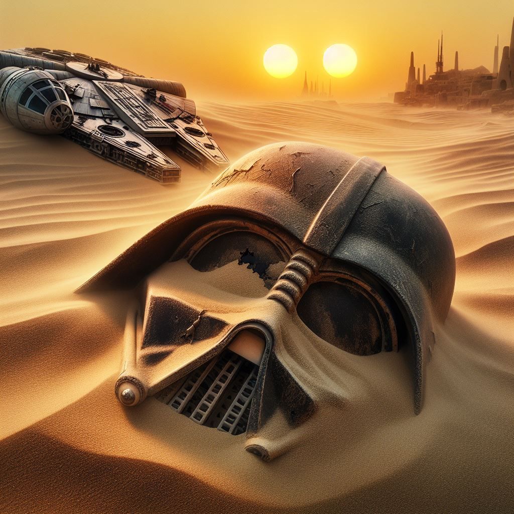 Darth Vaders Helmet. Lost and Found (11)