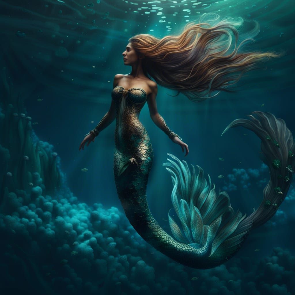 Beautiful mermaid 