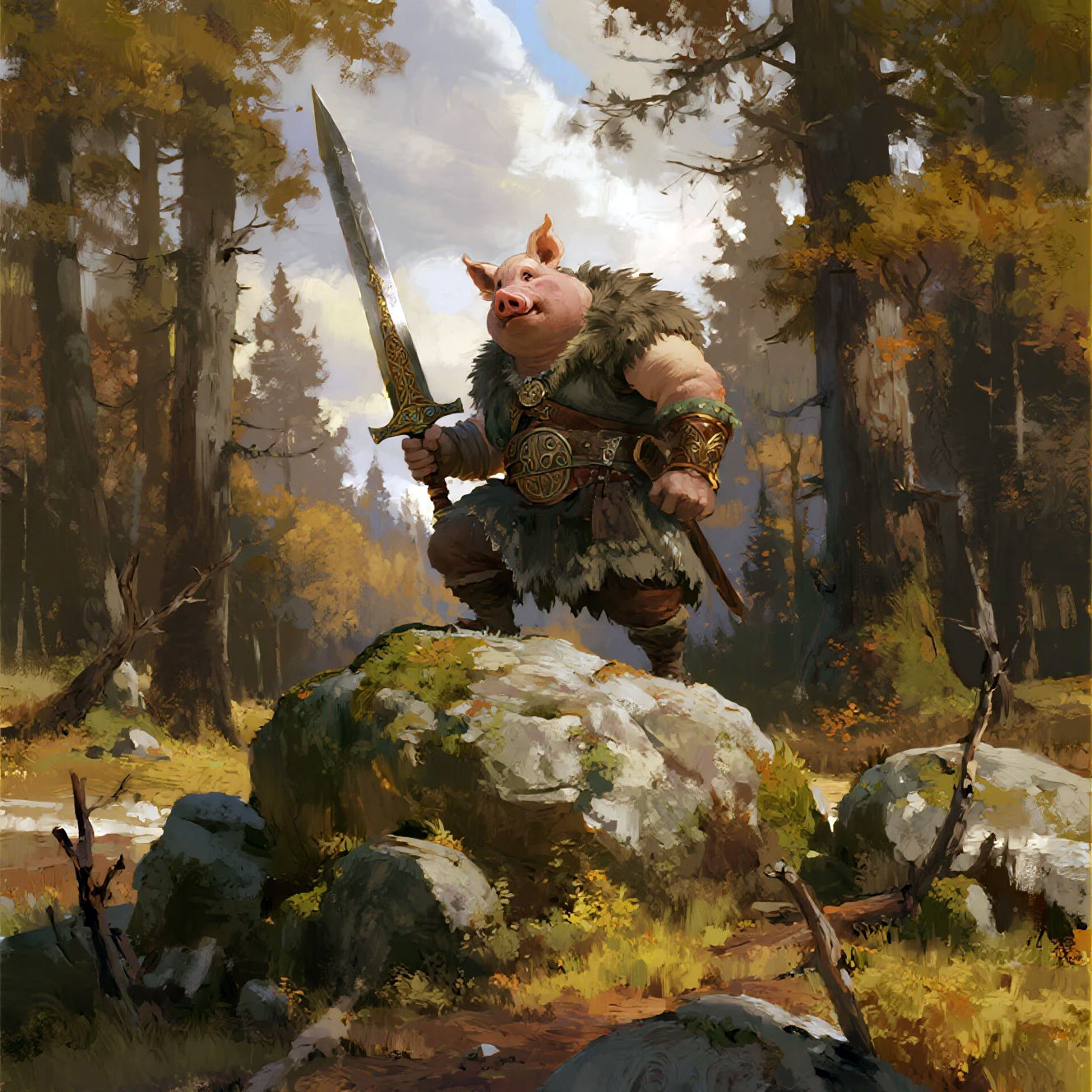 Moccus captures Excalibur