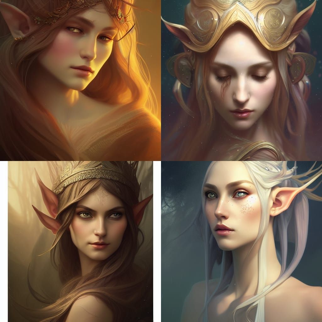 Elven Dream - AI Generated Artwork - NightCafe Creator