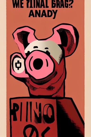 Humanoid Pig recruits you for his anarchist army
