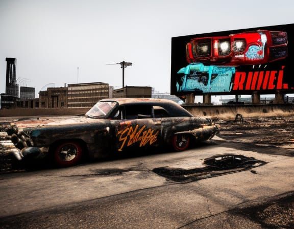 16k resolution, drag racing in a post-apocalyptic wasteland....