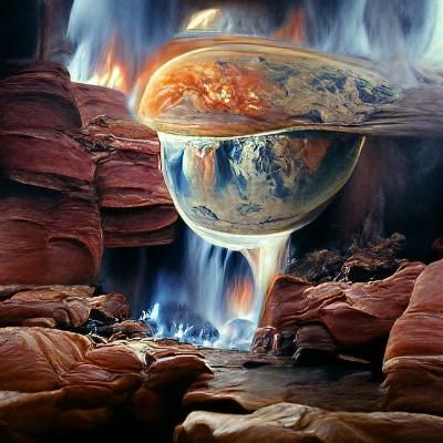 The hottest place on the coolest planet