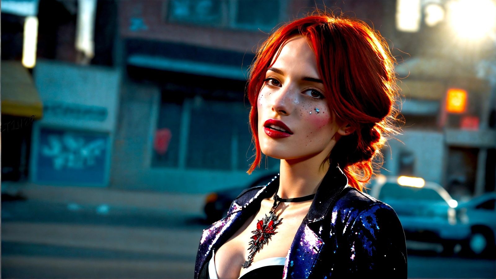 Tess Spaan - Glitter in the air series.