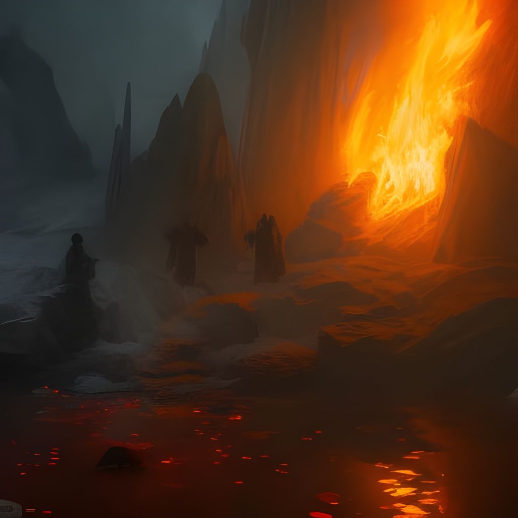 Cave of fire.