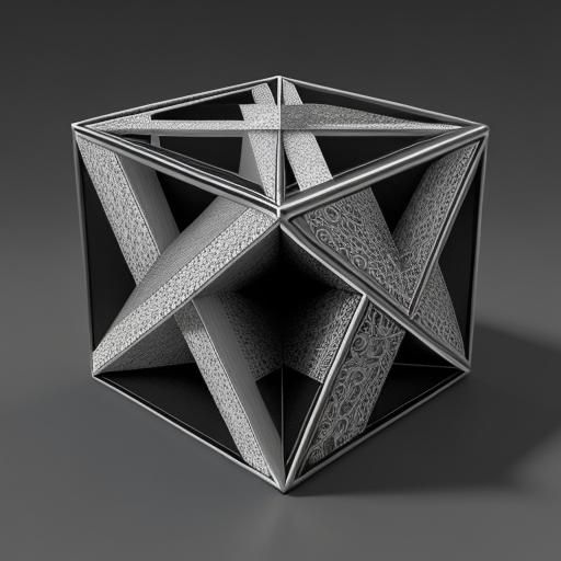 Cube, by Escher - AI Generated Artwork - NightCafe Creator