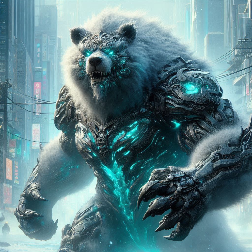 Cyborg Bear