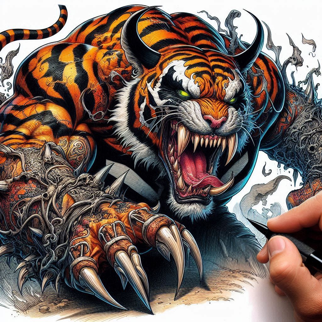 When your creation looks like it could jump off the page