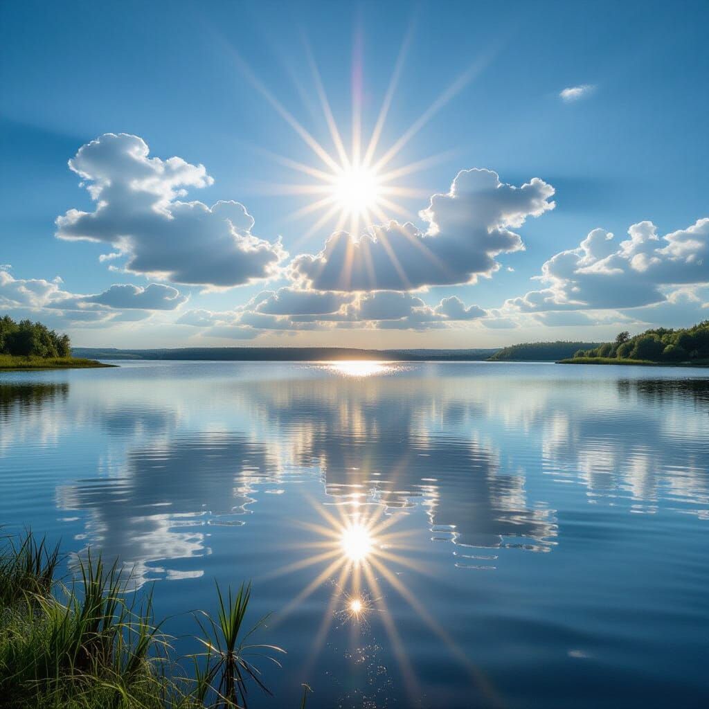 Crocodiles Laughing Together in Divine Sunshine