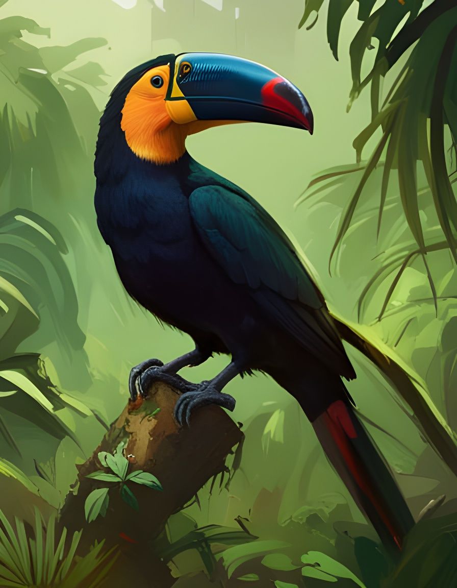 Tucan - AI Generated Artwork - NightCafe Creator