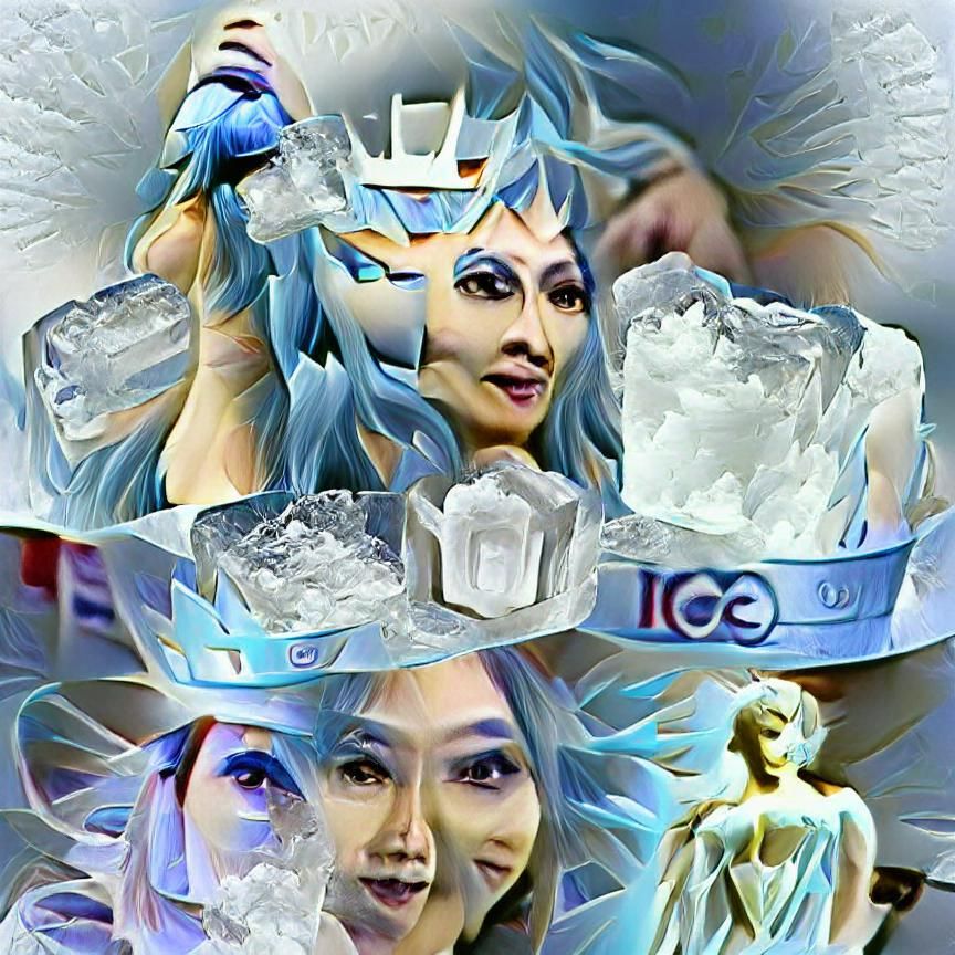 The Supremely Beautiful Goddess of Ice