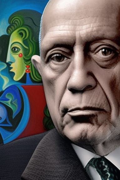 Kelly Freas Pablo Picasso Pablo Picasso Kelly Freas J. G. Qu...