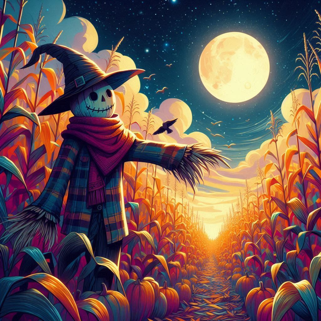 Moonlight Scarecrow