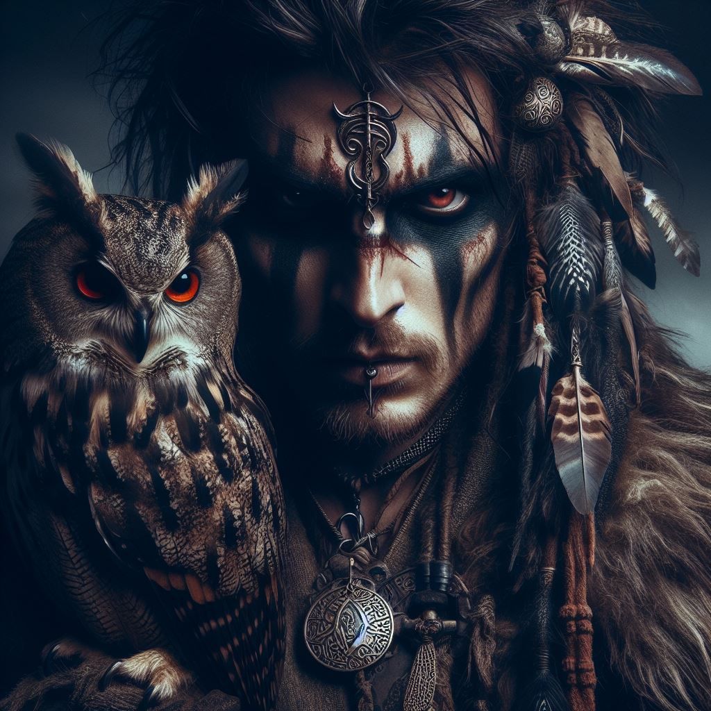 Owl Shaman - AI Generated Artwork - NightCafe Creator