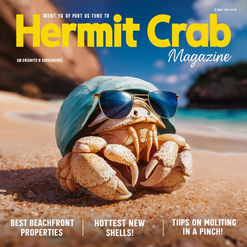 Hermit Crab Digest  by @doomflower