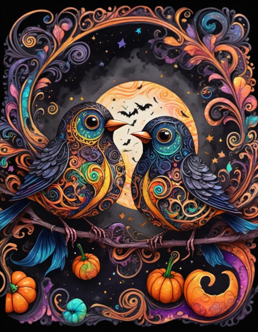 Birds of a feather  by @IAP