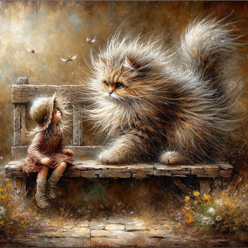 Talking with a Fluffy Scruffy Kitten 😸😸😁