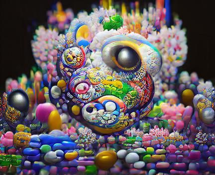 A beautifully impossible artistic masterpiece in the style o...