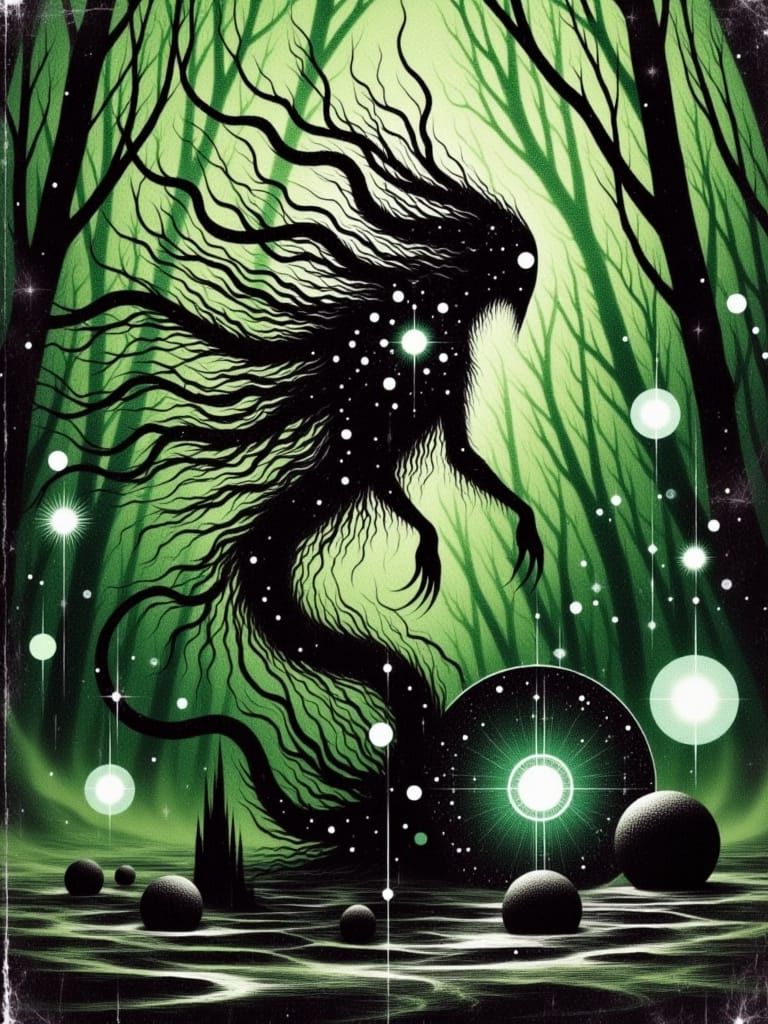 Seen Through the Veils of Darkness