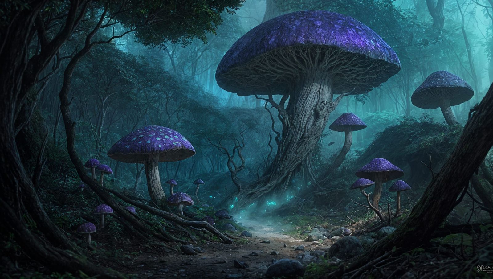 the purple shroom