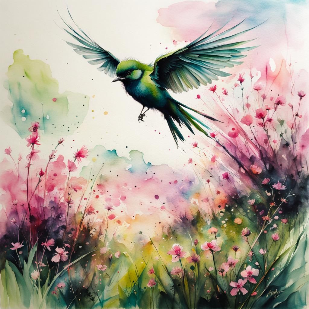 Spring scene  by @Noquelle