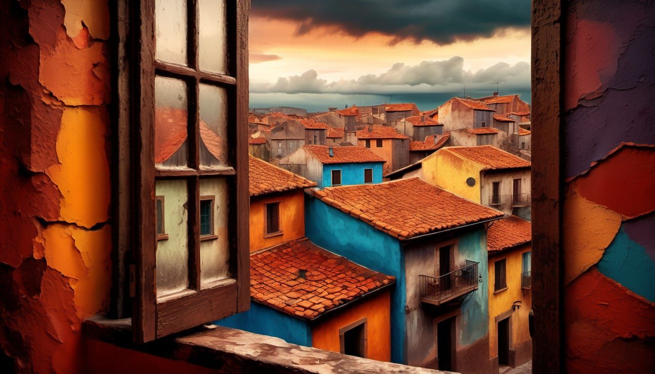 A village view  by @PointDexter